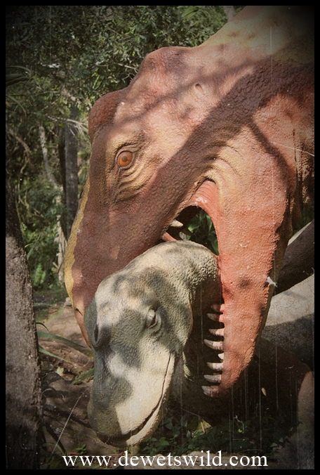 Allosaurus and Apatosaurus