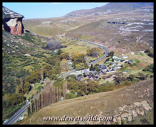Glen Reenen from the top of Brandwag