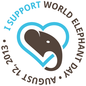 World Elephant Day 2013 logo
