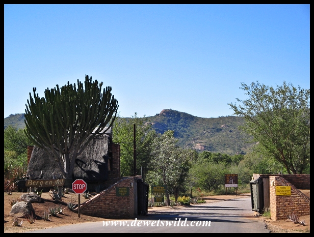 Berg-en-Dal entrance