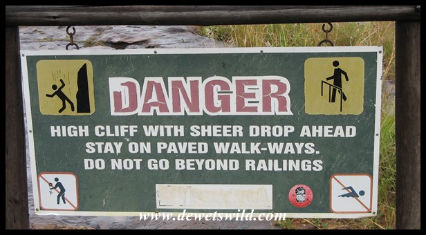 Mind your step at the Bourke's Luck Potholes