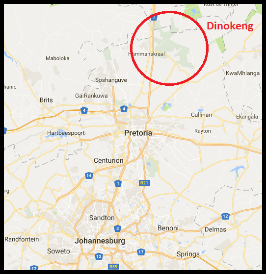 Dinokeng is located just north of Pretoria and easily accessible.